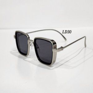 New, Vintage Square Men's Sunglasses